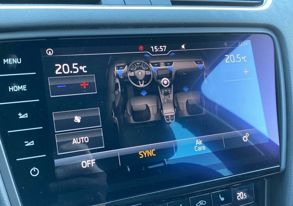 Skoda Octavia cena 74900 przebieg: 108541, rok produkcji 2020 z Choroszcz małe 497